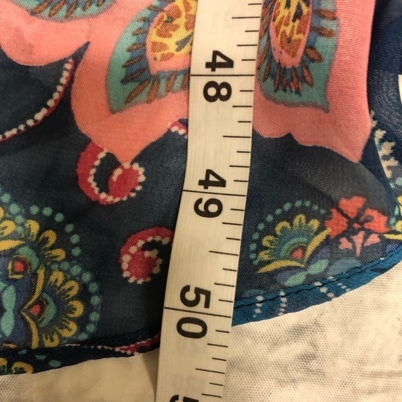 Iz Byer Size Small Blue Faux Wrap High Low Dress NWT - Picture 5 of 5